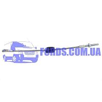 1064455 Трос ручника передний FORD ESCORT 1995-2001 (280MM) DP GROUP