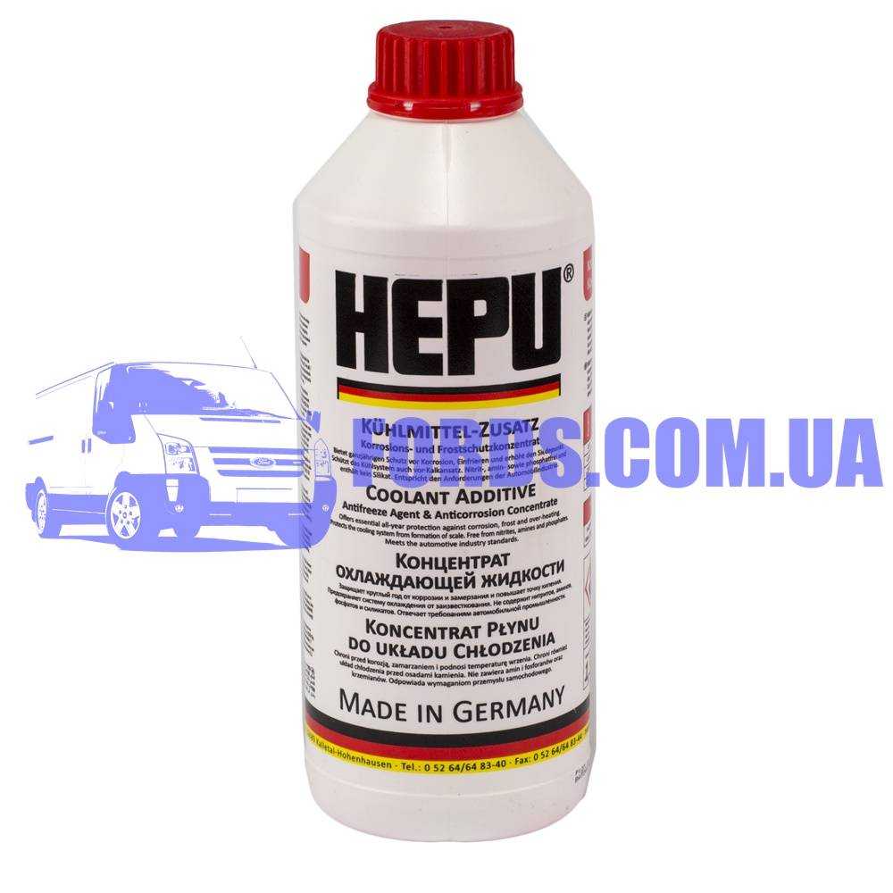P999G12 , P999G12 - Антифриз концентрат G12 -80° (Красный 1.5л) HEPU