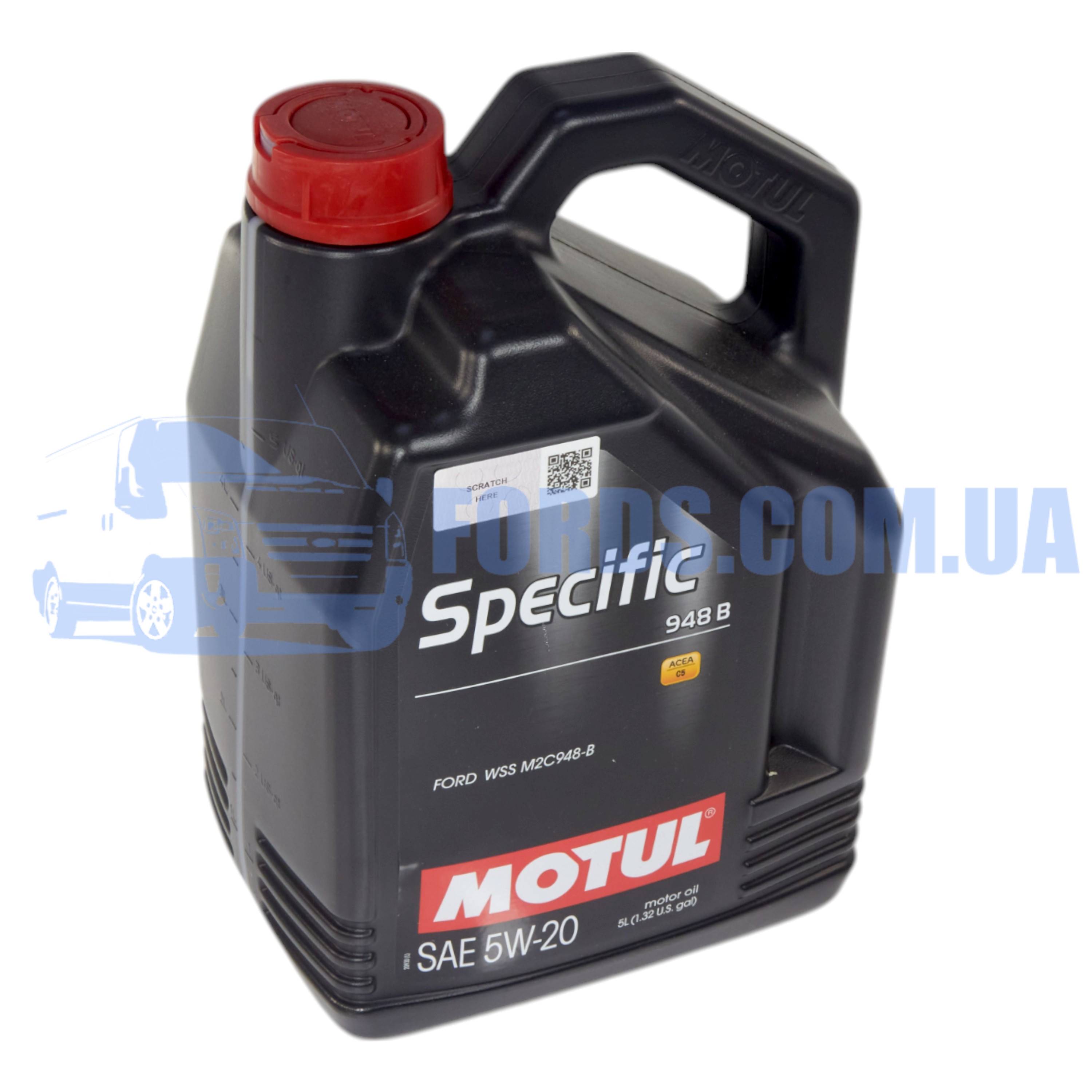 Ford 106352.Масло моторное 5W20 (5L) SPECIFIC 948 B SAE MOTUL