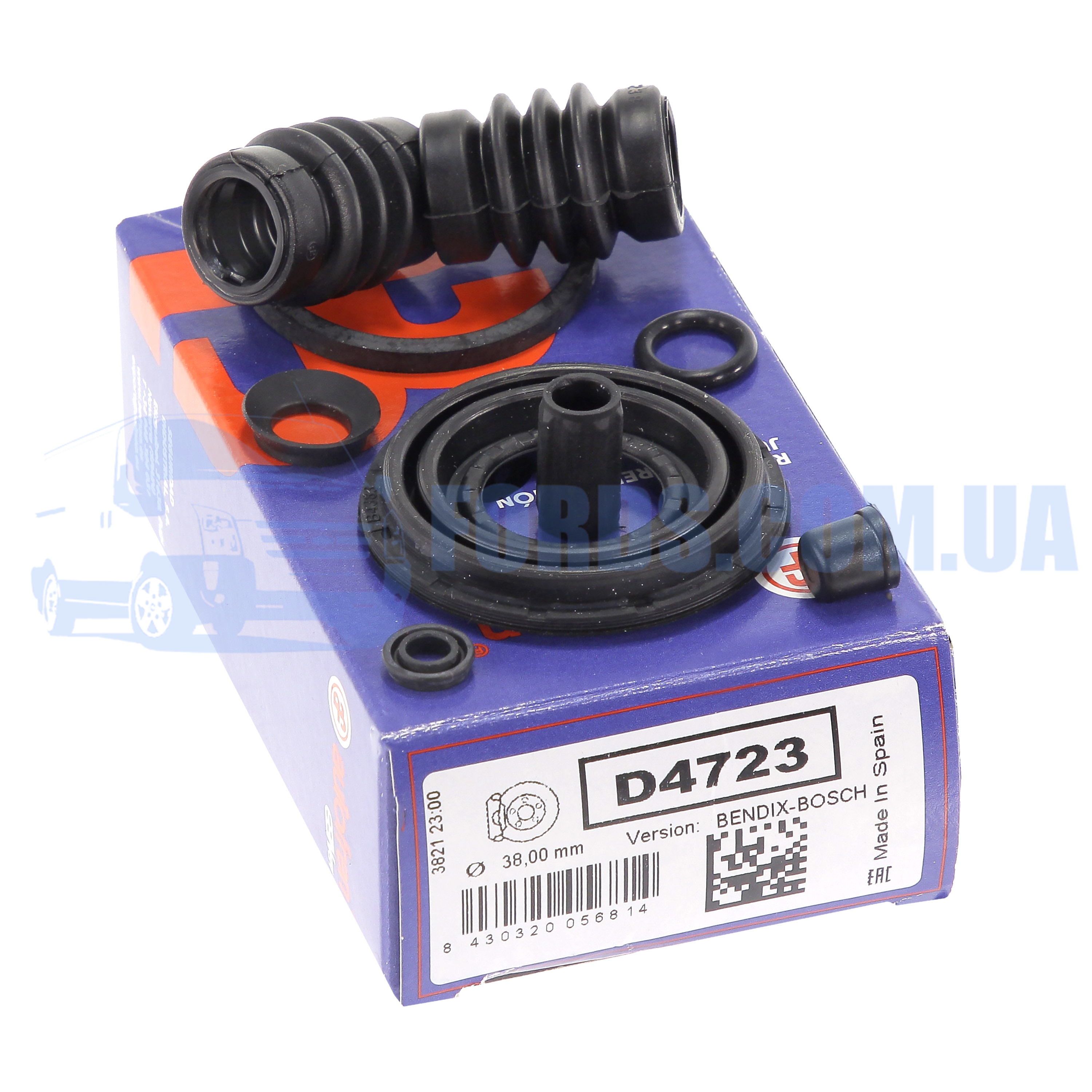 Ford D4723.Ремкомплект суппорта заднего FORD MONDEO 2000-2007 AUTOFREN