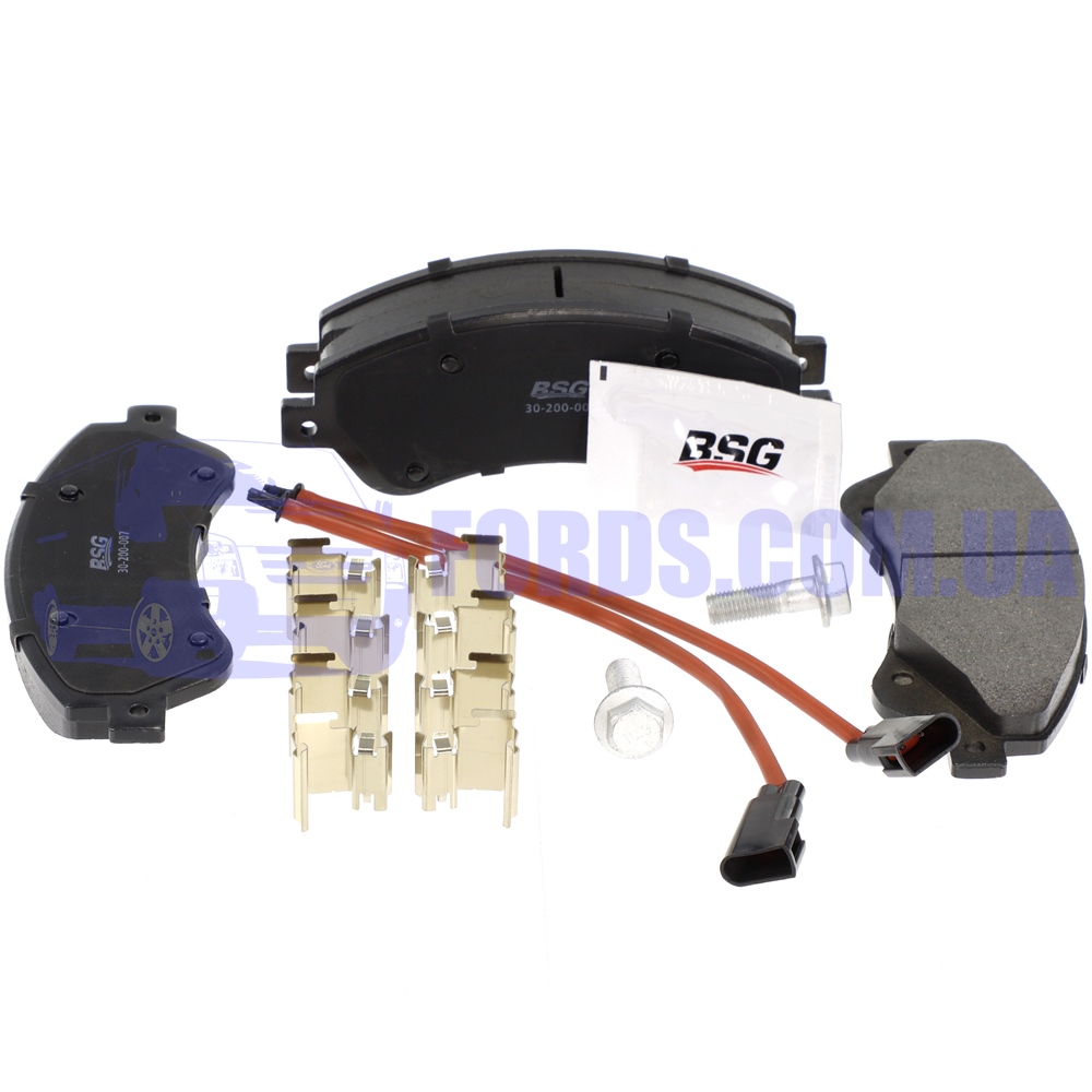 thumbnail image 2 of Front Brake Pads W/ Wear Sensor For Ford Transit MK7 2.2 FWD 2006-2014 (1721086) 2 of 6
