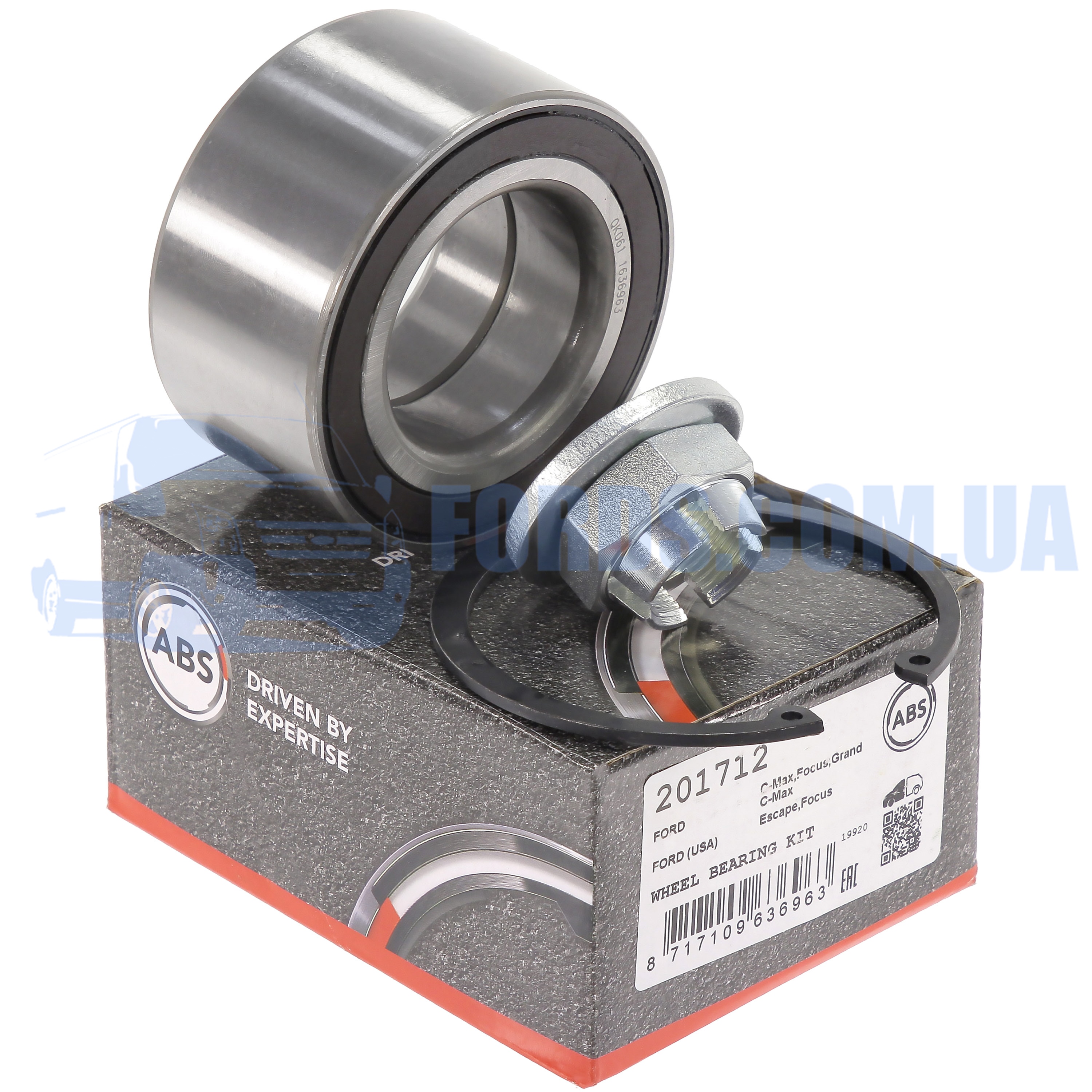 Ford 1668557.Подшипник ступицы передней комплект FORD FOCUS/ESCAPE/C ...