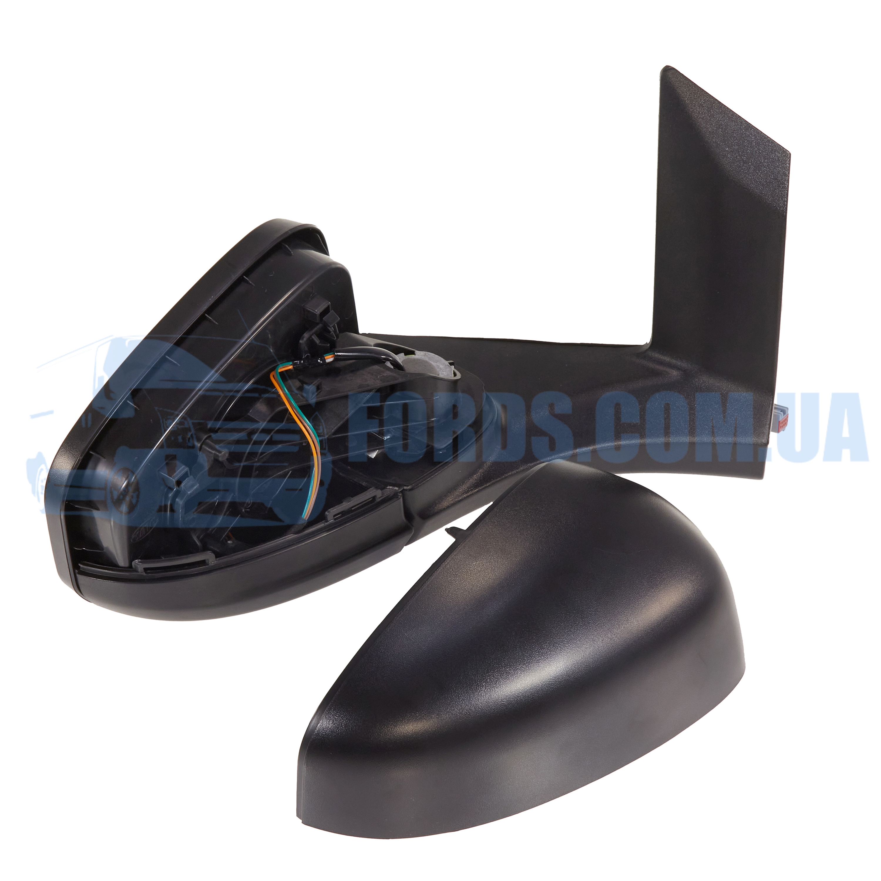 powellＴ Ford 1862411.Зеркало правое FORD COURIER 2014-2016 (Черное) SERVET