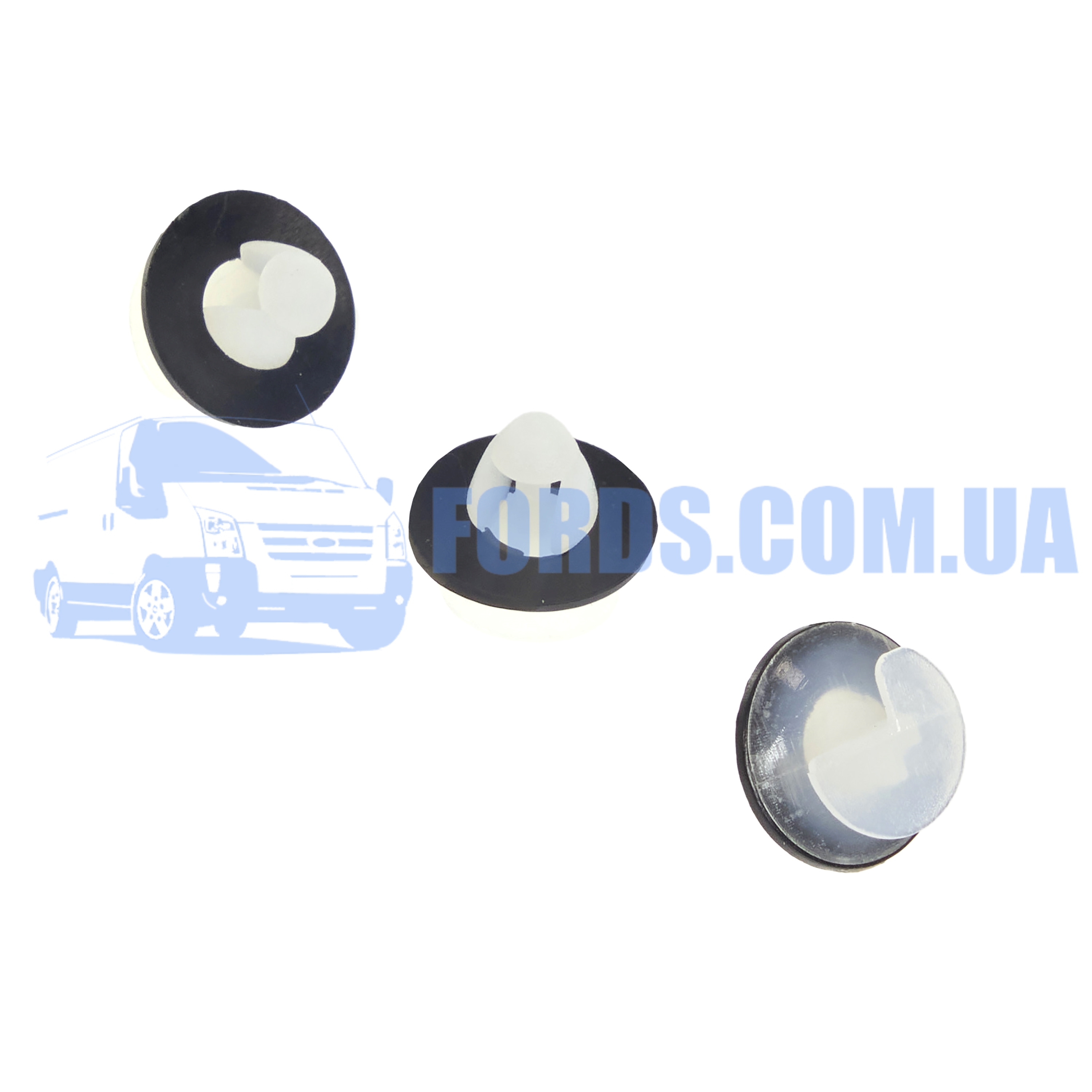 Ford 4046124.Клипса крепежная FORD ALL MODELS (Ø8X2.6MM) BSG
