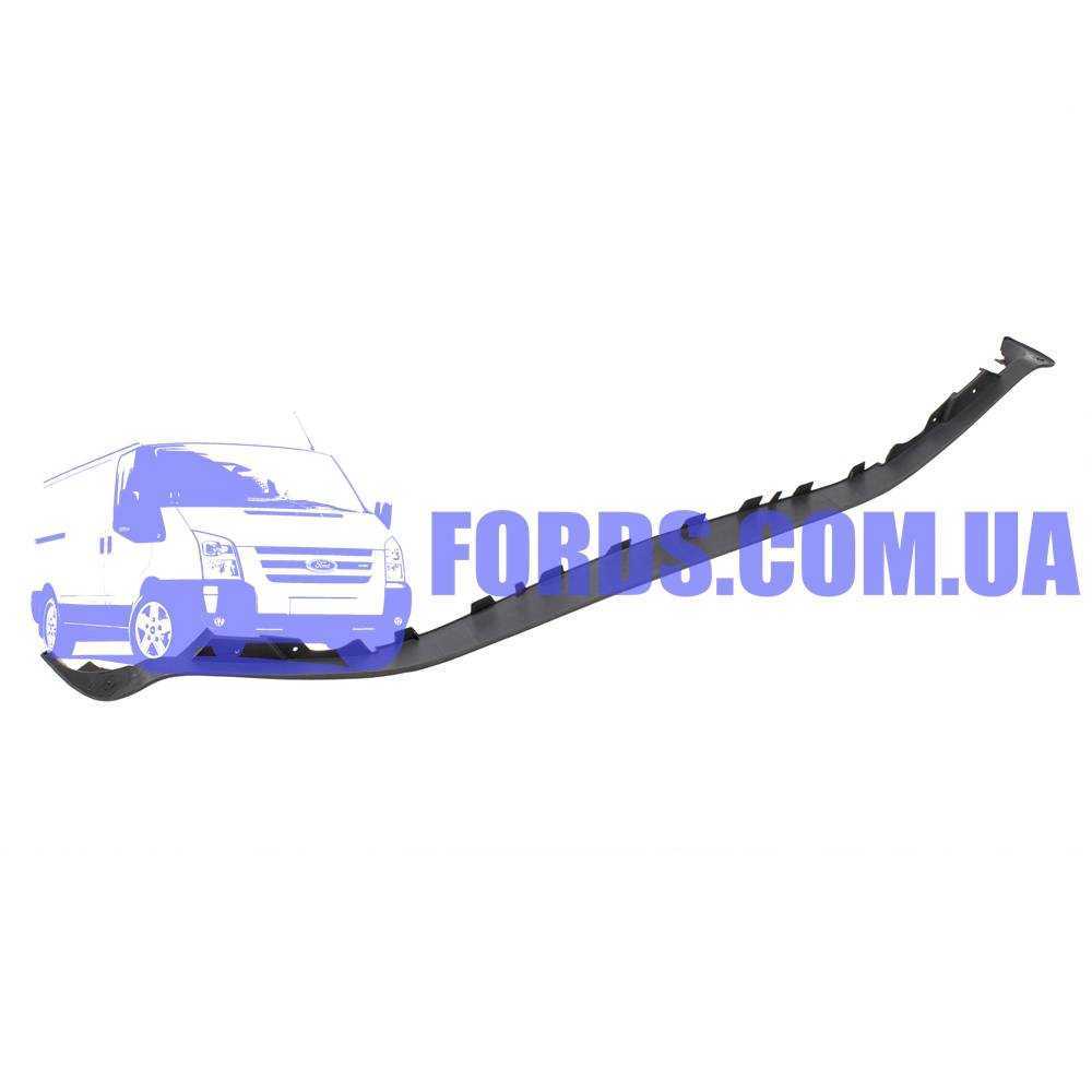 Ford 1767524. Дефлектор бампера переднего нижний FORD FIESTA 2012- DP GROUP