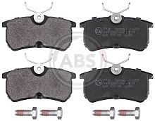 C1BZ2200B Колодки тормозные задние FORD FOCUS/FIESTA 1998-2019 ABS