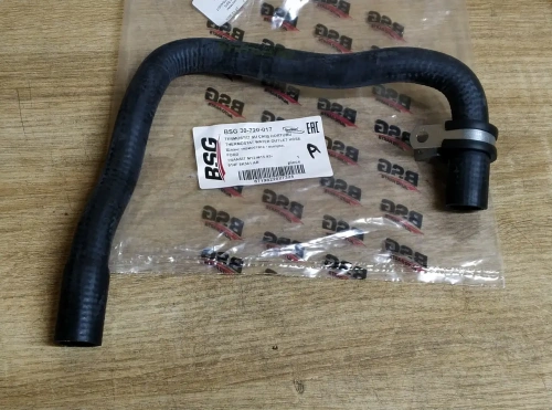 4458359 Патрубок отопителя FORD TRANSIT 2002-2006 (-AC) BSG