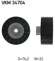 6C1Q6C344AB Ролик ремня FORD TRANSIT 2006-2014 SKF