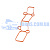 Прокладка коллектора впускного FORD FUSION/ESCAPE/FOCUS/KUGA/MONDEO/C-MAX (1.5 EcoBoost) HMPX