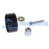 YC1E9444AE Ролик ремня FORD TRANSIT 2000-2006 (2.4TDCI Ø76MM С болтом) HMPX