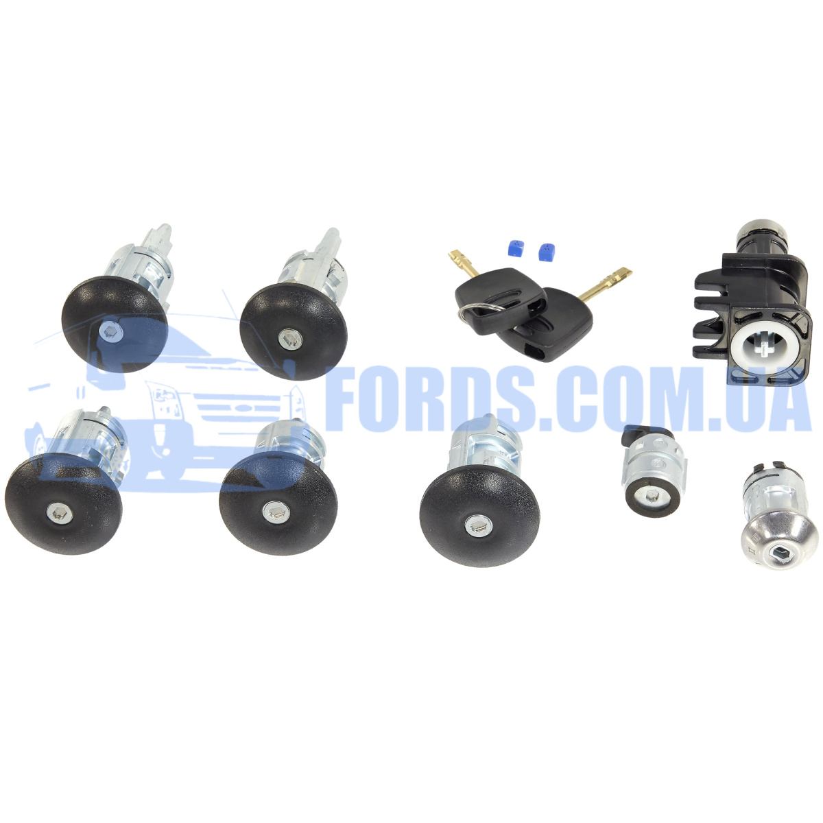 Ford 1526498.Комплект личинок замков FORD CONNECT 2006-2013