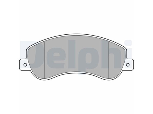 T206664 Колодки тормозные передние FORD TRANSIT 2006-2014 (Без монтажного) DELPHI