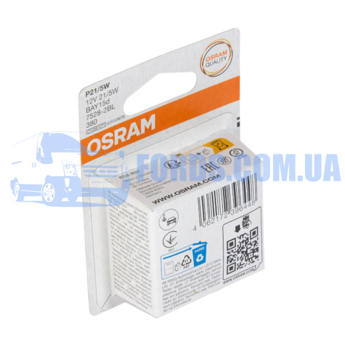 2080253 Автолампа P21/5W (12В 21/5Вт BAY15D 2ШТ) OSRAM