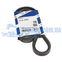 6M3419D621BA Ремень клиновой FORD RANGER 1998-2011 (2.5TDCI/3.0TDCI 13X1000) BOSCH