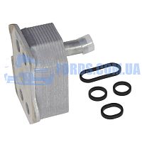 BK3Q6B624CB Радиатор масляный FORD TRANSIT 2006- (2.2TDCI/2.4TDCI/3.2TDCI Один патрубок) PROFIT