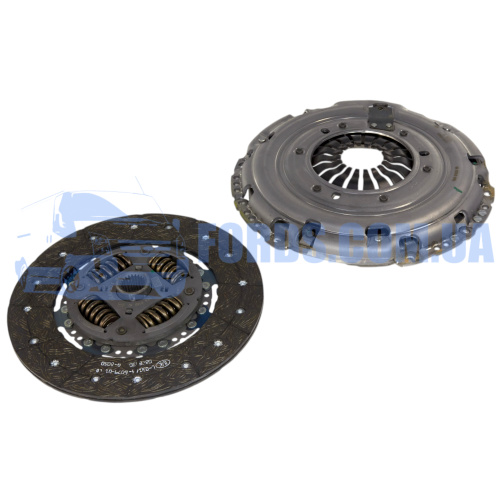 2465641 Комплект сцепления без выжимного FORD TRANSIT/CUSTOM 2016- (2.0 ECOBLUE) LUK