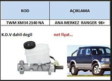 XM342140NA Цилиндр тормозной главный FORD RANGER 1998-2003 (LHD) TAIWAN