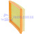 Фильтр воздушный FORD FIESTA 2001-2008 (1.25/1.3/1.4/1.6 ZETEC) BSG