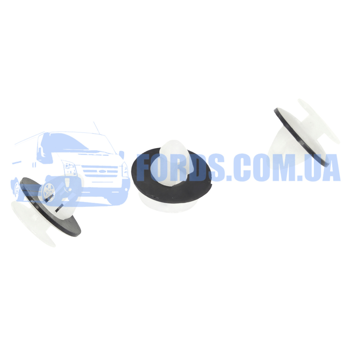 Ford 4046124.Клипса крепежная FORD ALL MODELS (Ø8X2.6MM) BSG