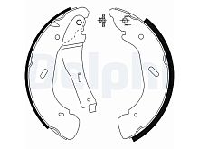 YC152200AF Колодки тормозные задние FORD TRANSIT 2000-2006 (280X64MM RWD) DELPHI