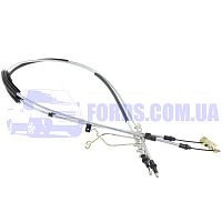 7T162A603DD Трос ручника FORD CONNECT 2002-2013 (+ABS/LONG BASE/DISK) BSG
