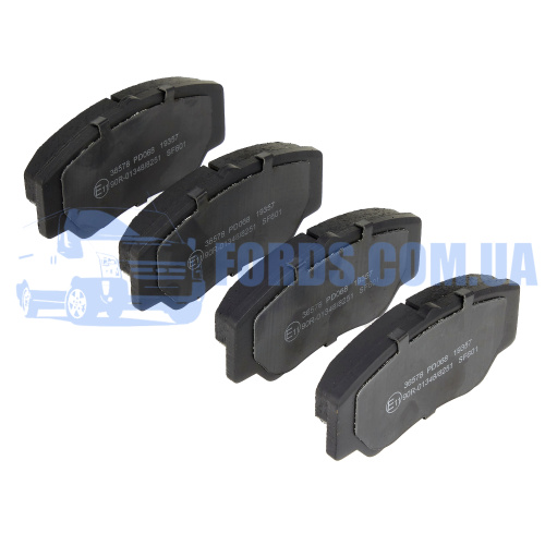 5023486 Колодки тормозные передние FORD TRANSIT 1985-1991 ABS