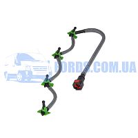 AV6Q9K022CA Трубка обратки FORD FIESTA/COURIER/FOCUS 2008-2019 (1.4TDCI/1.5TDCI/1.6TDCI) ONKA