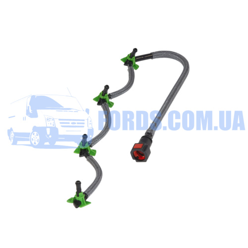 1742836 Трубка обратки FORD FIESTA/COURIER/FOCUS 2008-2019 (1.4TDCI/1.5TDCI/1.6TDCI) ONKA