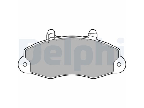 1301589 Колодки тормозные передние FORD TRANSIT 1991-2000 (R=14") DELPHI