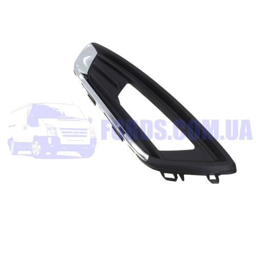 1873304 Кронштейн фары противотуманной левой FORD FOCUS 2014- (Хром) DP GROUP