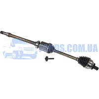 6G913B436FE Полуось правая FORD MONDEO/S-MAX/GALAXY 2007-2014 (1.6TDCI/2.0TDCI 26/40/945MM) BSG