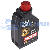 WSSM2C200D3 Масло трансмиссионное GEAR POWER FE 75W (WSS-M2C200-D2) 1L MOTUL