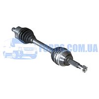BV6Z3B437D Полуось левая FORD FOCUS/C-MAX 2011- (27X26 L=637MM) GSP