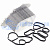 Радиатор масляный FORD FOCUS/FIESTA/ECOSPORT/KUGA 2003- (1.5TDCI/1.6TDCI) THERMOTEC
